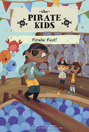 The annual contest for young pirates is finally here! Piper and Percy each hope to win and be named the Perfect Pirate. But another young pirate with a red feather in his cap is giving Percy some trouble. Aligned to Common Core Standards and correlated to state standards. Preview this book.