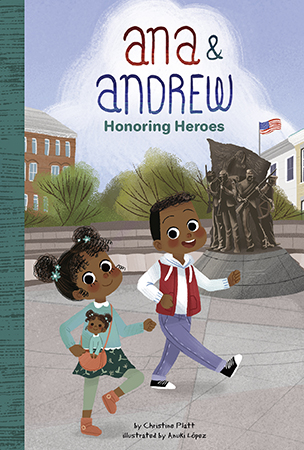 Ana & Andrew think they have seen every fun place in their hometown of Washington, DC. They are surprised when Papa takes the family to a spot they haven’t visited! There, they honor an ancestor who fought for freedom. Aligned to Common Core standards and correlated to state standards. Preview this book.