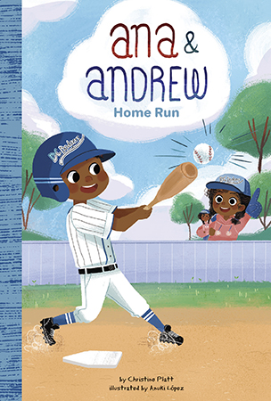 Ana & Andrew are finally old enough to play team sports! Andrew tries out for the baseball team. When he is nervous before his first game, Papa tells him to think of Jackie Robinson, the first African American to play modern Major League Baseball. Aligned to Common Core standards and correlated to state standards. Preview this book.
