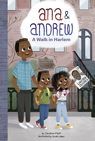 Papa surprises Ana & Andrew with a day trip to Harlem in New York City! They visit places where famous African American artists lived, wrote, and played during the Harlem Renaissance. On the way home, they make some art of their own! Aligned to Common Core standards and correlated to state standards. Preview this book.
