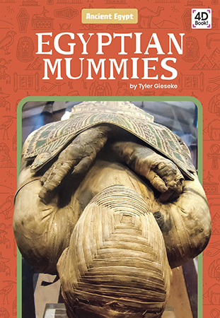 This title lays out how and why Egyptians made mummies and gives some famous mummies as examples. Clear text and vibrant photos grab and hold readers’ interest, and QR Codes in each chapter link to book-specific videos, activities, and more. Features include a table of contents, fun facts, Making Connections questions, a glossary, an infographic, and an index. Aligned to Common Core Standards and correlated to state standards. Preview this book.