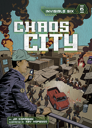 Special operative Shade is working out of the US embassy in Tek City, Tekistan, when fighting erupts between rebel and Tek government troops. The Americans are trapped in this rebellion, unless Invisible Six can escort them to safety. But the Tek government wants to take the American civilians as bargaining chips. Can Shade and I-6 help the civilians escape from Chaos City? Preview this book.