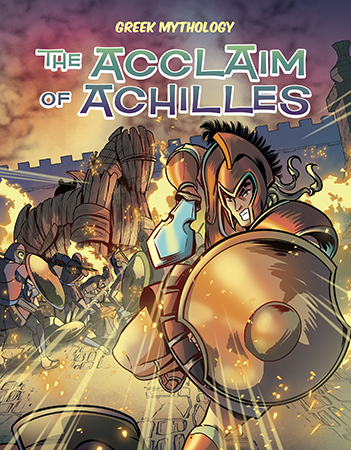 Achilles is his father's sixth son. His five brothers all died as infants. To protect Achilles from the same fate, his mother Thetis dips him into the River Styx. When Greece attacks Troy, Achilles joins the fight. Will his mother's treatment keep him from harm? Aligned to Common Core standards and correlated to state standards. Graphic Planet is an imprint of Magic Wagon, a division of ABDO. Preview this book.