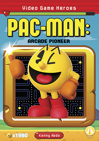 This title focuses on video game hero Pac-Man! It breaks down the origin of his character, explores the Pac-Man franchise, and his legacy. This hi-lo title is complete with thrilling and colorful photographs, simple text, glossary, and an index. Aligned to Common Core Standards and correlated to state standards. Preview this book.