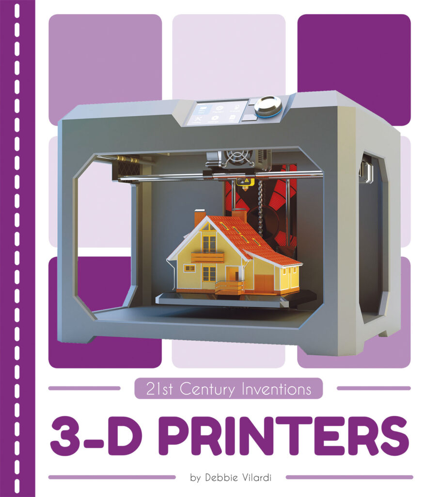 This book introduces readers to the developing technology of 3-D printers, including a wide range of examples and a look to the technology’s future. Vivid photographs and easy-to-read text aid comprehension for early readers. Features include a table of contents, an infographic, fun facts, Making Connections questions, a glossary, and an index. QR Codes in the book give readers access to book-specific resources to further their learning. Preview this book.