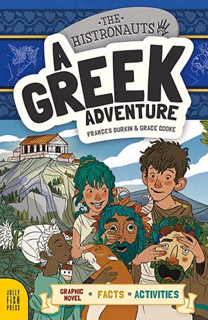 When the Histronauts travel back in time to ancient Greece, they’ll need your help to uncover the secrets of the past. Join them on their journey as they visit the Acropolis, watch the activities that inspired the Olympic Games, and paint masks for a thrilled Greek tragedy at the amphitheater.  Preview this book.