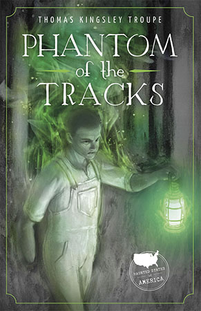According to local lore, the town of Chester, New Jersey, has a resident ghost. But neither Kara nor her best friend (and newest Chester resident) Natalie have ever heard of these stories. Yet it isn't long before the girls discover the legend of the Hookerman, a railroad worker who was in an accident and lost his hand. Some say he still wanders at night looking for his missing hand. But that was a long time ago. There isn't anything Kara and Natalie can do to help the ghost now . . . is there?

Every state has its own spine-tingling stories of ghosts and mysterious hauntings grounded in its regional history. The Haunted States of America series uses real-life ghost lore as jumping-off points to new, chilling tales. An author’s note provides historical origins and fascinating facts, but beware: sometimes real life is stranger than fiction. Preview this book.