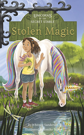 Sometimes Iris wishes her mom and aunt still remembered that there are unicorns behind Magic Moon Stables. But the women don’t know—or rather, don’t remember—that unicorns exist. So why does their childhood friend Annie know about the unicorns? Not only does Annie know, but she also wants to use Rainbow Mist’s magic . . . and maybe the rest of the herd’s. Can Iris and Ruby protect the unicorn magic before it’s gone forever?

There are unicorns behind Magic Moon Stable, but no one knows they exist except Iris and Ruby. As Unicorn Guardians, the two girls must protect the unicorns to keep them safe from the outside world. Preview this book.