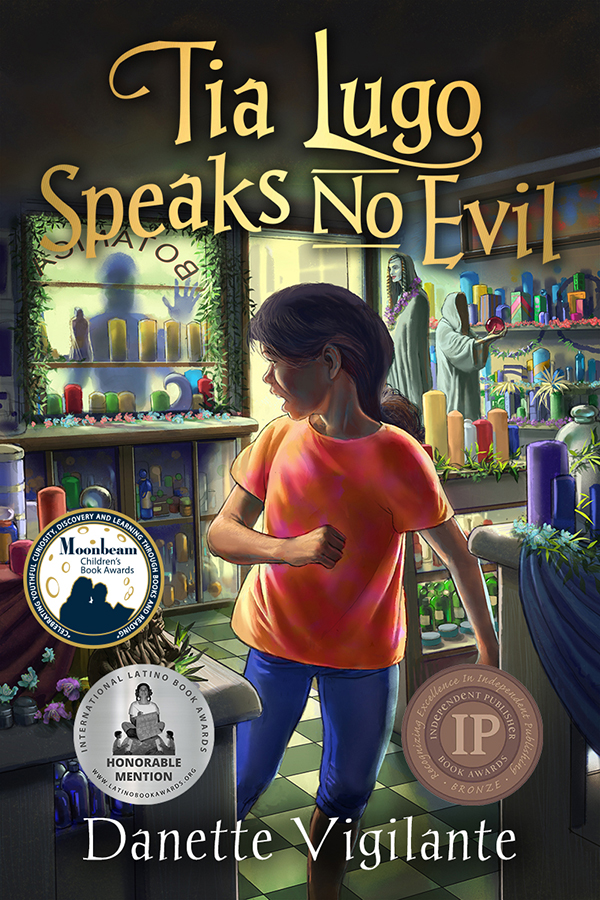 Tia Lugo has a deadly secret.

Tia Lugo considers herself an ordinary thirteen-year-old girl. She just wants to enjoy the end of summer, which means hanging out with her best friend and neighbor, Julius, and ignoring  her Puerto Rican grandmother’s embarrassing reliance on creepy candles, weird-smelling herb bundles, and eerie statues—all available for sale at the nearby botanica. But when Tia witnesses a murder late one night from her bedroom window, everything changes in an instant. 

Now, Tia is terrified to tell anyone what she’s seen. What if the killer comes after her too? He knows where she lives. Even worse, Tia believes he’s sending her secret messages, reminding her to stay quiet. Desperate to keep herself and her family safe, Tia turns to the last place she ever thought she’d go: her grandmother's favorite shopping spot, the botanica. Preview this book.