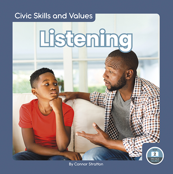This book uses fun examples and easy definitions to teach readers about listening. The book features simple text and vibrant photos, making it a perfect choice for beginning readers. It also includes a table of contents, picture glossary, and index. This Little Blue Readers book is at Level 1, aligned to reading levels of grades PreK-1 and interest levels of grades PreK-2. Preview this book.