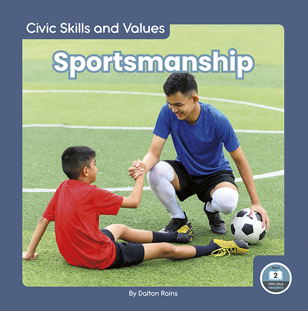 This book uses fun examples and easy definitions to teach readers about sportsmanship. The book features simple text and vibrant photos, making it a perfect choice for beginning readers. It also includes a table of contents, picture glossary, and index. This Little Blue Readers book is at Level 1, aligned to reading levels of grades PreK-1 and interest levels of grades PreK-2. Preview this book.