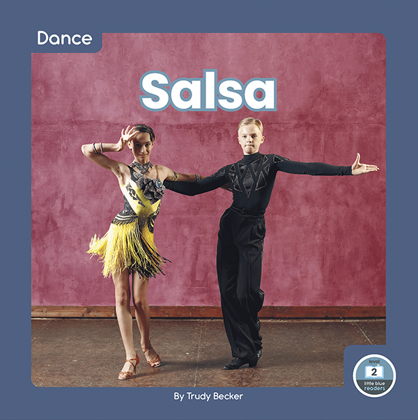 This fun book explores the world of salsa, from the background to the moves to the outfits. The book includes simple text and vibrant photos, making it a perfect choice for beginning readers. It also includes a table of contents, picture glossary, and index. This Little Blue Readers book is at Level 2, aligned to reading levels of grades K-1 and interest levels of grades PreK-2. Preview this book.