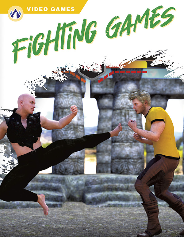 Learn the history and common features of fighting games. Short paragraphs of easy-to-read text and plenty of colorful photos make reading simple and exciting. The book also includes a table of contents, fun facts, sidebars, comprehension questions, a glossary, an index, and a list of resources for further reading. Apex books have low reading levels (grades 2-3) but are designed for older students, with interest levels of grades 3-7. Preview this book.