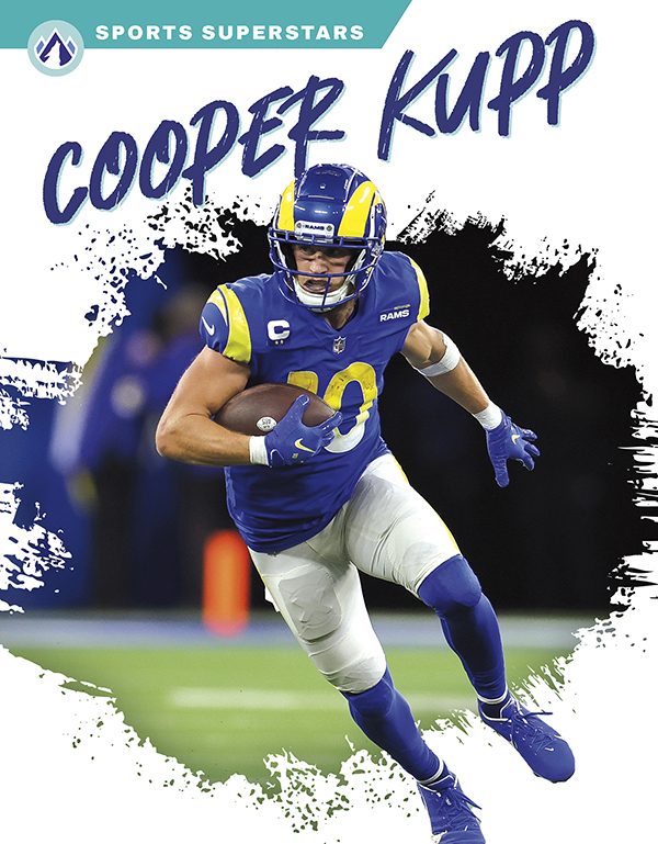 This exciting book provides an overview of the life and career of football star Cooper Kupp. Short paragraphs of easy-to-read text and plenty of colorful photos make reading simple and exciting. The book also includes a table of contents, fun facts, sidebars, comprehension questions, a glossary, an index, and a list of resources for further reading. Apex books have low reading levels (grades 2-3) but are designed for older students, with interest levels of grades 3-7. Preview this book.