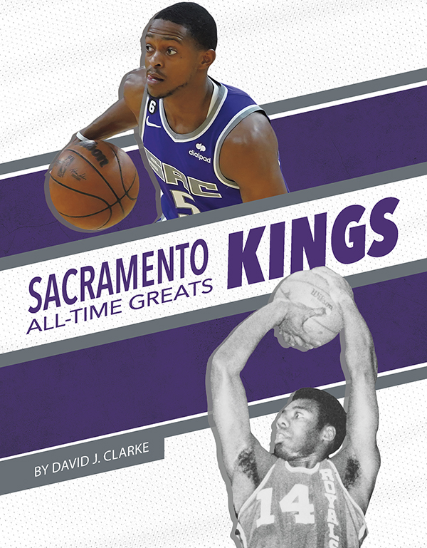 Get to know the greatest players in the history of the Sacramento Kings, from the legends of the past to today’s biggest superstars. This action-packed book also includes a timeline, team facts, additional resources links, a glossary, and an index. This Press Box Books title is aligned to a reading level of grade 3 and an interest level of grades 2-4. Preview this book.