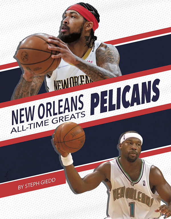 Get to know the greatest players in the history of the New Orleans Pelicans, from the legends of the past to today’s biggest superstars. This action-packed book also includes a timeline, team facts, additional resources links, a glossary, and an index. This Press Box Books title is aligned to a reading level of grade 3 and an interest level of grades 2-4. Preview this book.
