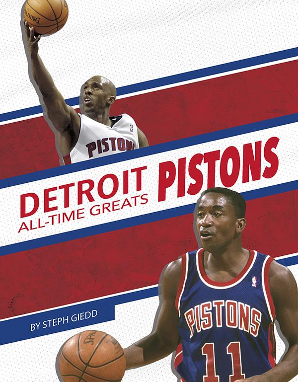 Get to know the greatest players in the history of the Detroit Pistons, from the legends of the past to today’s biggest superstars. This action-packed book also includes a timeline, team facts, additional resources links, a glossary, and an index. This Press Box Books title is aligned to a reading level of grade 3 and an interest level of grades 2-4. Preview this book.