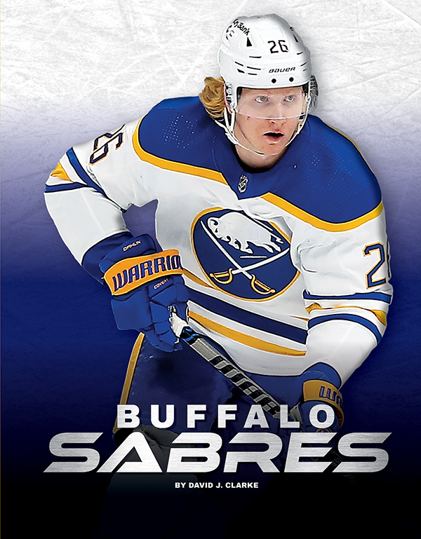 This exciting book provides young readers an inside look at the Buffalo Sabres, from the team's formation up to the present day. The book includes a table of contents, team facts, additional resources links, a glossary, and an index. This Press Box Books title is aligned to a reading level of grade 4 and an interest level of grades 4-7. Preview this book.