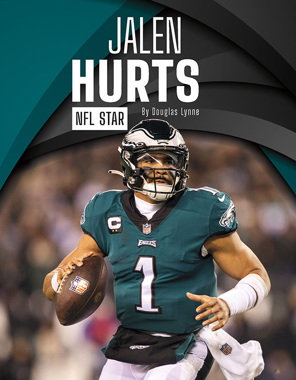 The world's greatest sports stars are known for making incredible plays and dominating their opponents. Get to know NFL star Jalen Hurts with highlights from the biggest moments of his career. Filled with exciting photos, compelling text, and informative sidebars, this book is sure to be a hit with young sports fans. This Press Box Books title is aligned to a reading level of grade 3 and an interest level of grades 2-4. Preview this book.