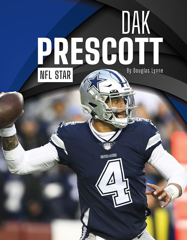 The world's greatest sports stars are known for making incredible plays and dominating their opponents. Get to know NFL star Dak Prescott with highlights from the biggest moments of his career. Filled with exciting photos, compelling text, and informative sidebars, this book is sure to be a hit with young sports fans. This Press Box Books title is aligned to a reading level of grade 3 and an interest level of grades 2-4. Preview this book.