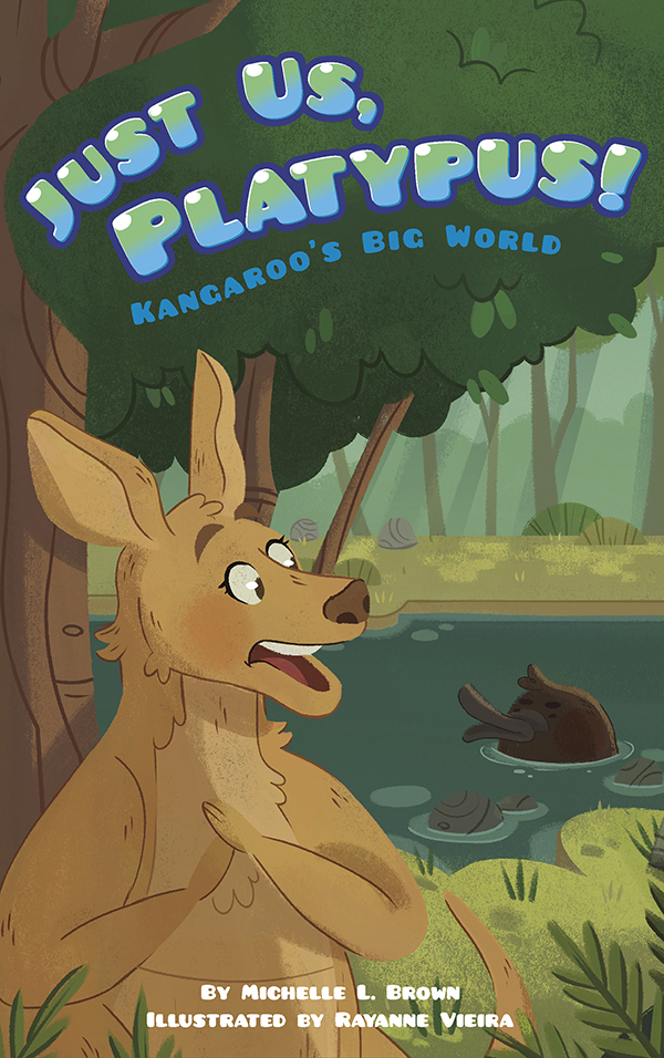 When Kangaroo falls into the river on her daily hop, she startles an animal with a flat bill. But it’s not her friend Duck. In fact, it’s a creature she’s never seen before. Sharp claws . . . brown, shiny fur . . . could she have discovered a River Monster?

Kangaroo is one small animal in a big, wonderful world, and each day brings a new adventure. Playful, rhyming text and lively imagery help beginning readers follow along as Kangaroo explores her world and makes friends along the way. Preview this book.