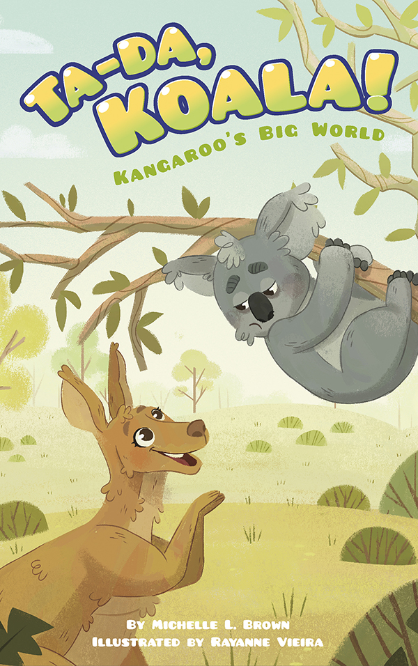 Kangaroo is bored, and none of her Outback friends can play. So, she tries boxing by herself, making a sand queen, and looking for her lost boomerang. While searching, she crashes into Koala’s branch. Here is the boredom buster she’s been seeking! But sleepy Koala just wants to finish his nap and be left alone. Can Kangaroo convince him to be her friend?

Kangaroo is one small animal in a big, wonderful world, and each day brings a new adventure. Playful, rhyming text and lively imagery help beginning readers follow along as Kangaroo explores her world and makes friends along the way. Preview this book.
