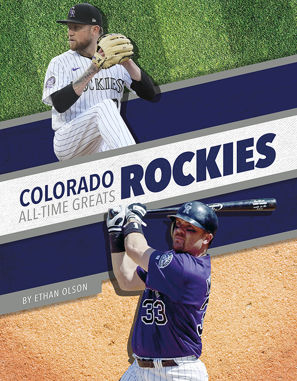 Get to know the greatest players in the history of the Colorado Rockies, from the legends of the past to today’s biggest superstars. This action-packed book also includes a timeline, team facts, additional resources links, a glossary, and an index. This Press Box Books title is aligned to a reading level of grade 3 and an interest level of grades 2-4. Preview this book.