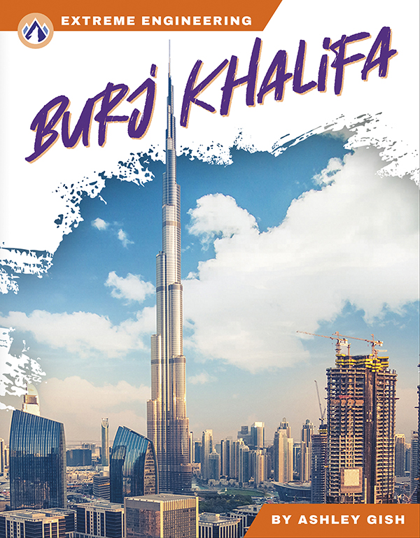 This book describes the features, construction, and history of Burj Khalifa. Short paragraphs provide easy-to-read text, while colorful photos make the book engaging and accessible. The book also includes a table of contents, fun facts, sidebars, comprehension questions, a glossary, an index, and a list of resources for further reading. Apex books have low reading levels (grades 2–3) but are designed for older students, with interest levels of grades 3–7. Preview this book.