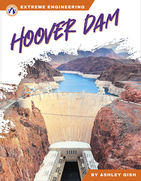 This book describes the features, construction, and history of Hoover Dam. Short paragraphs provide easy-to-read text, while colorful photos make the book engaging and accessible. The book also includes a table of contents, fun facts, sidebars, comprehension questions, a glossary, an index, and a list of resources for further reading. Apex books have low reading levels (grades 2–3) but are designed for older students, with interest levels of grades 3–7. Preview this book.