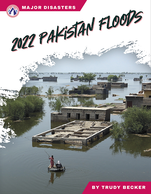This book describes the causes and aftermath of the 2022 Pakistan floods. Short paragraphs of easy-to-read text and plenty of colorful photos help readers stay engaged and supported. The book also includes a table of contents, fast facts, sidebars, comprehension questions, a glossary, an index, and a list of resources for further reading. Apex books have low reading levels (grades 2-3) but are designed for older students, with interest levels of grades 3-7. Preview this book.