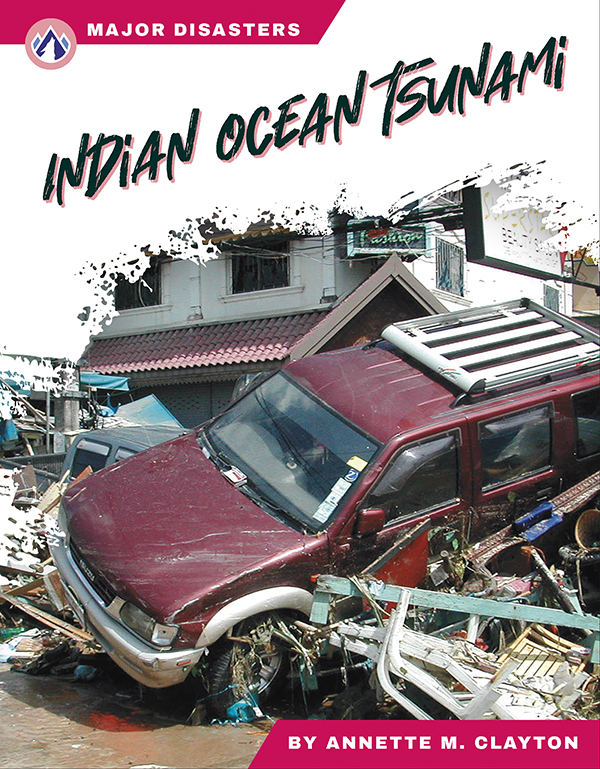 This book describes the causes and aftermath of the Indian Ocean Tsunami. Short paragraphs of easy-to-read text and plenty of colorful photos help readers stay engaged and supported. The book also includes a table of contents, fast facts, sidebars, comprehension questions, a glossary, an index, and a list of resources for further reading. Apex books have low reading levels (grades 2-3) but are designed for older students, with interest levels of grades 3-7. Preview this book.