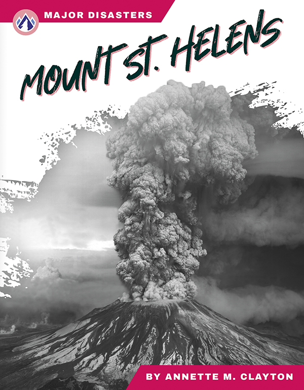 This book describes the causes and aftermath of Mount St. Helens' 1980 eruption. Short paragraphs of easy-to-read text and plenty of colorful photos help readers stay engaged and supported. The book also includes a table of contents, fast facts, sidebars, comprehension questions, a glossary, an index, and a list of resources for further reading. Apex books have low reading levels (grades 2-3) but are designed for older students, with interest levels of grades 3-7. Preview this book.