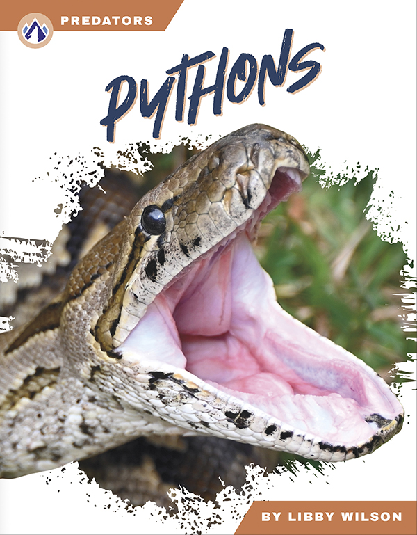 In this thrilling book, readers learn about the hunting styles, habitats, and diets of pythons. Short paragraphs of easy-to-read text are paired with plenty of colorful photos to make reading engaging and accessible. The book also includes a table of contents, fun facts, sidebars, comprehension questions, a glossary, an index, and a list of resources for further reading. Apex books have low reading levels (grades 2-3) but are designed for older students, with interest levels of grades 3-7. Preview this book.