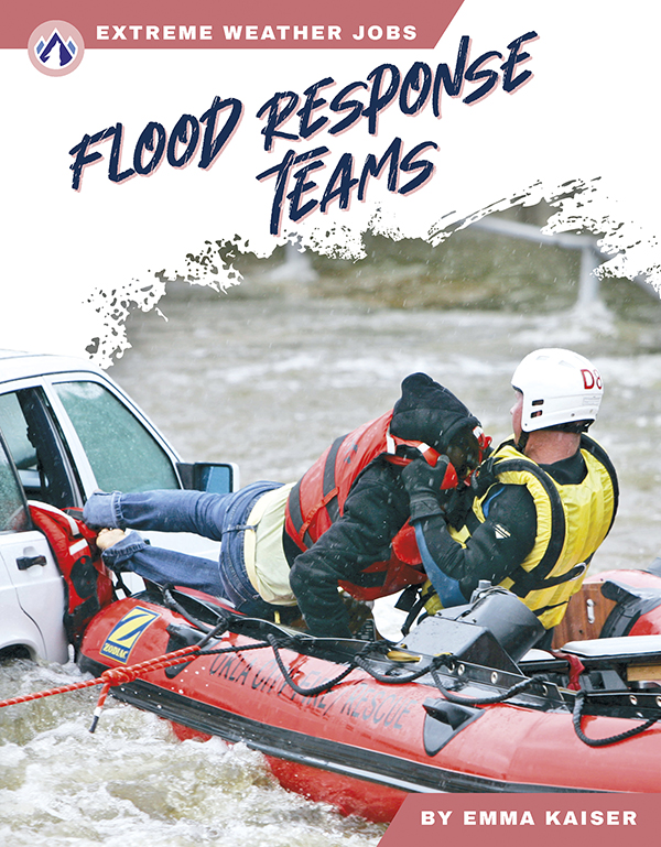 This book's easy-to-read text explains the tasks and training involved in rescuing people from floods, as well as the dangers this job involves. Short paragraphs and plenty of colorful photos make reading engaging and accessible. The book also includes a table of contents, fast facts, sidebars, comprehension questions, a glossary, an index, and a list of resources for further reading. Apex books have low reading levels (grades 2-3) but are designed for older students, with interest levels of grades 3-7.