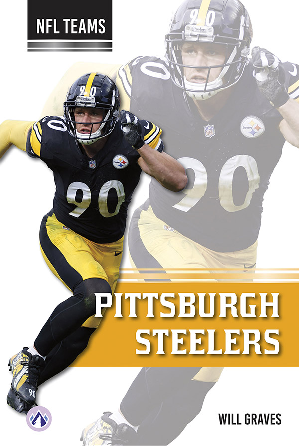 This title examines the history of the Pittsburgh Steelers, telling the story of the franchise and its top players, greatest games, and most thrilling moments. This book includes informative sidebars, high-energy photos, a timeline, a team file, and a glossary. SportsZone is an imprint of Abdo Publishing Company. Preview this book.