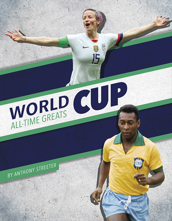 Get to know the greatest players in the history of the World Cup, from the legends of the past to today’s biggest superstars. This action-packed book also includes a timeline, World Cup facts, additional resources links, a glossary, and an index. This Press Box Books title is aligned to a reading level of grade 3 and an interest level of grades 2-4.