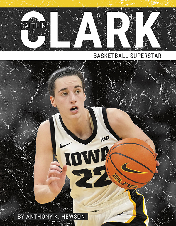 This exciting book explores Caitlin Clark's rise to basketball superstardom. The book also includes a table of contents, a map of where Clark's biggest accomplishments took place, a list of Clark's major awards, additional resource links, a glossary, and an index. This Press Box Books title is aligned to a reading level of grades 3-4 and an interest level of grades 3-7.