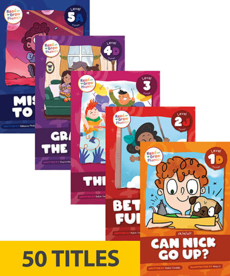 Read and Grow Phonics Fiction (Set of 50)